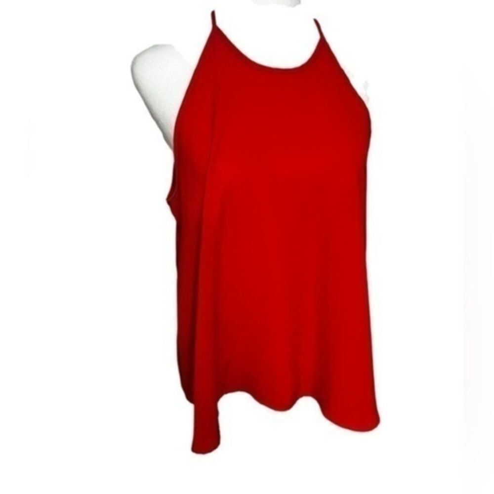 Anthropologie Paper Crane red / coral medium halter
Layered Tank